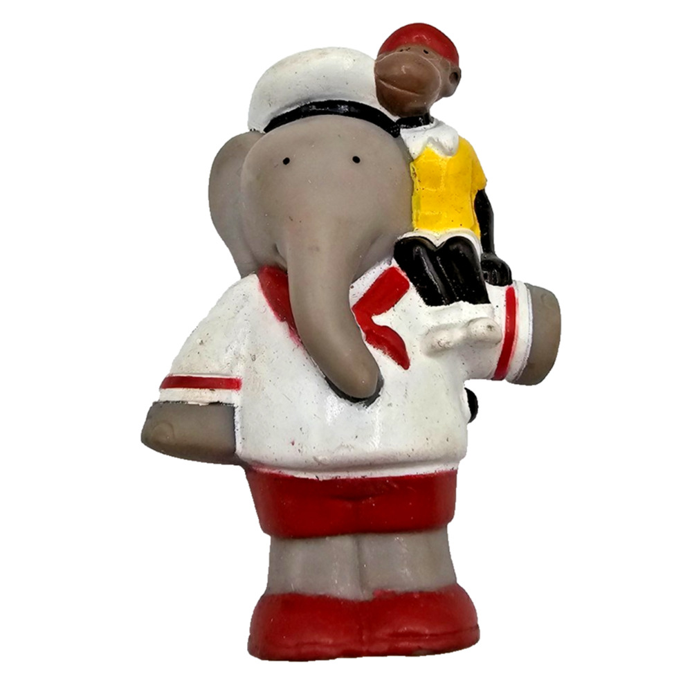 vintage 1990 Babar the Elephant and Zephir the monkey vinyl figure Arbys